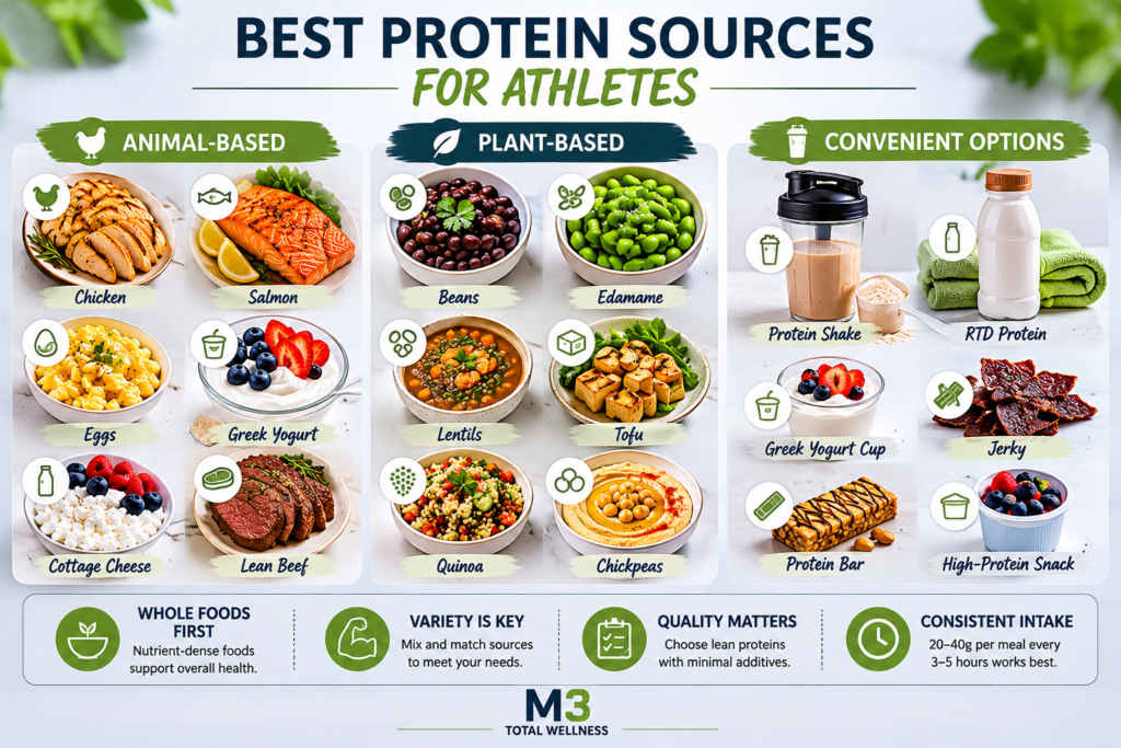 Best Protein Sources for Athletes