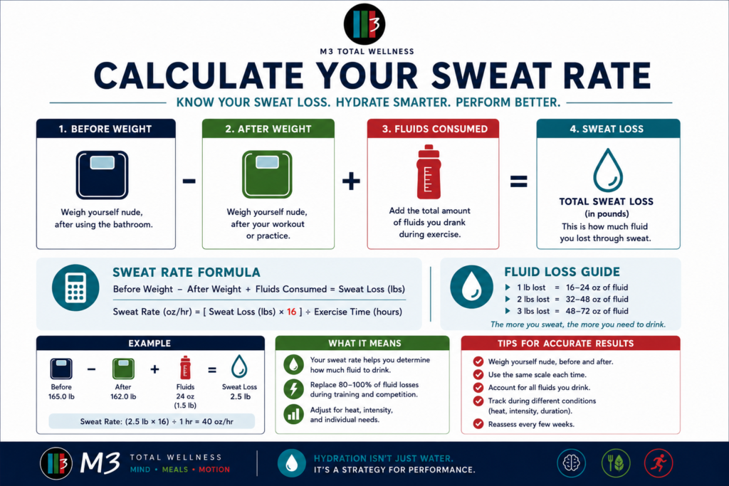 Calculating Sweat Rate