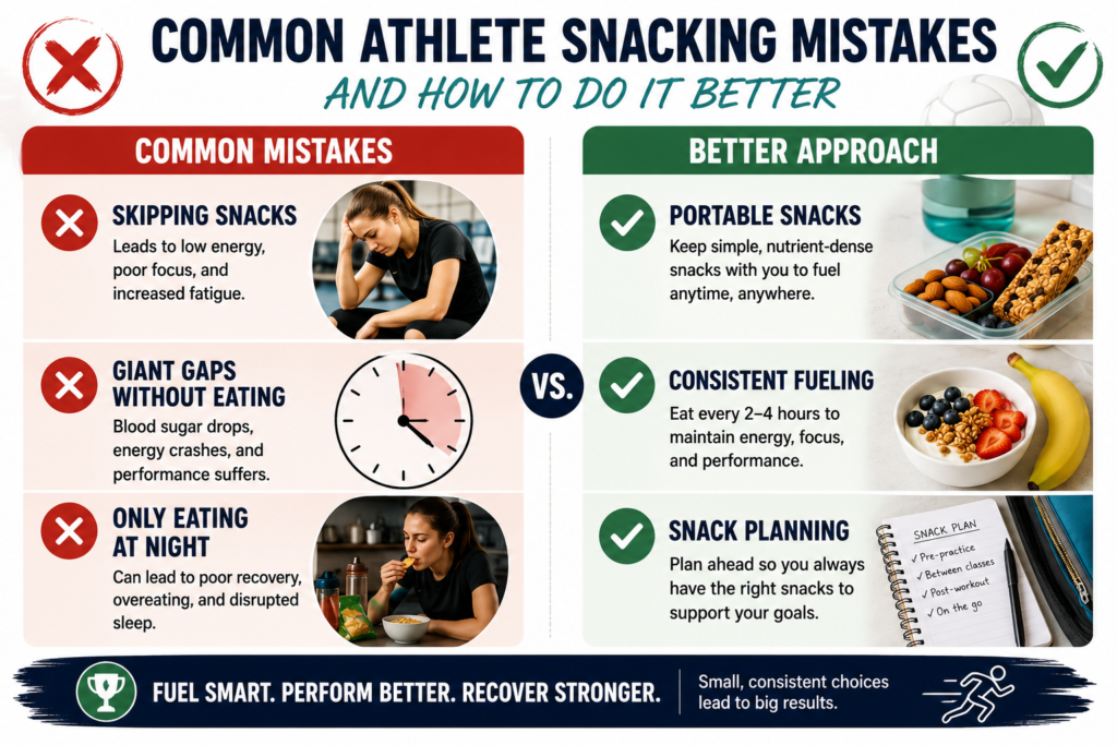 Common Athlete Snacking Mistakes