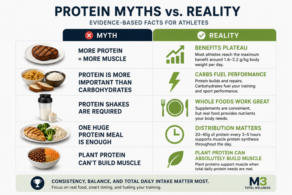 Protein Myths vs Reality