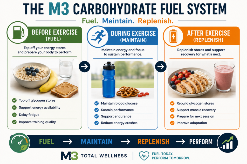 Timing for Carbohydrates