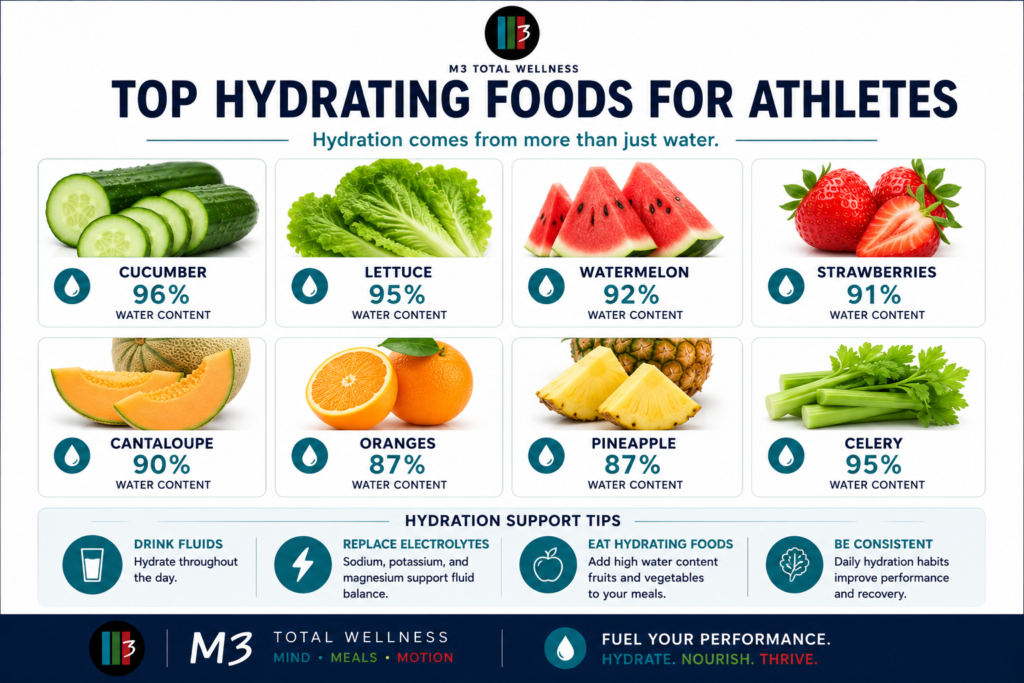 Top Hydrating Foods for Athletes
