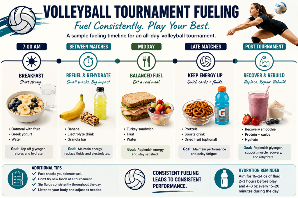 Volleyball Tournament Fueling