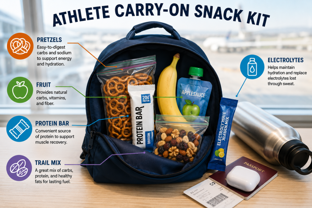Athlete Carry-On Snack Kit