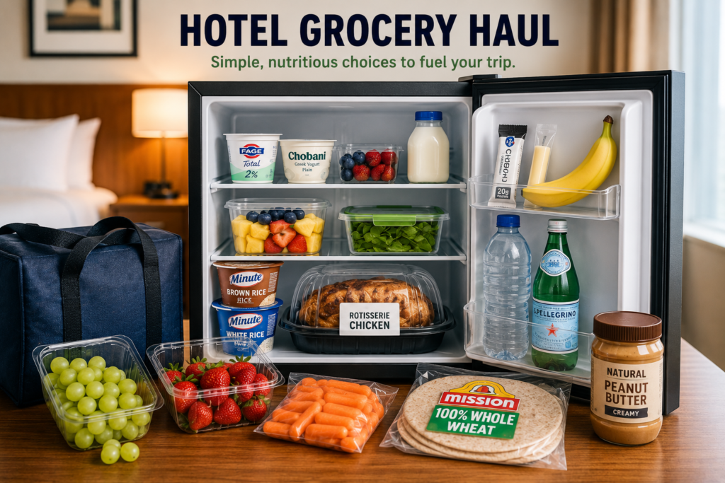 Hotel Grocery Haul for Athletes