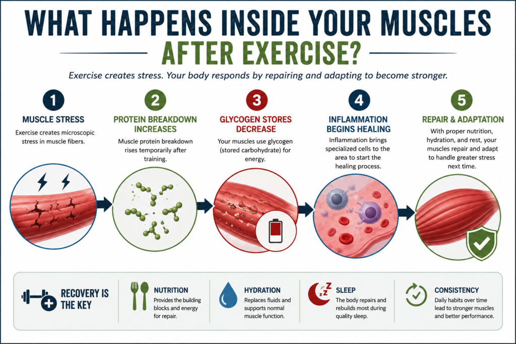 What Happens Inside Your Muscles When You Exercise
